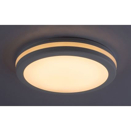 Rabalux - Luminária de teto para casa de banho LED/28W/230V 3000/4000/6500K IP54 branca Ø 30 cm