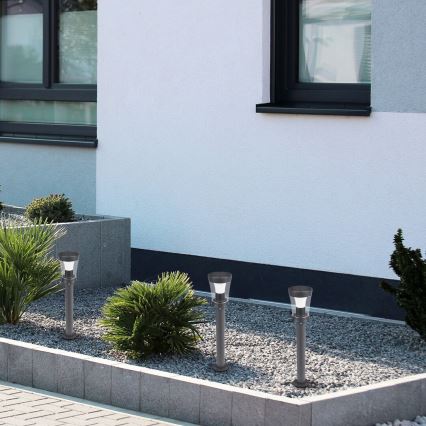 Rabalux - Lâmpada Solar LED LED/3W/3,7V IP65 antracite 2000 mAh