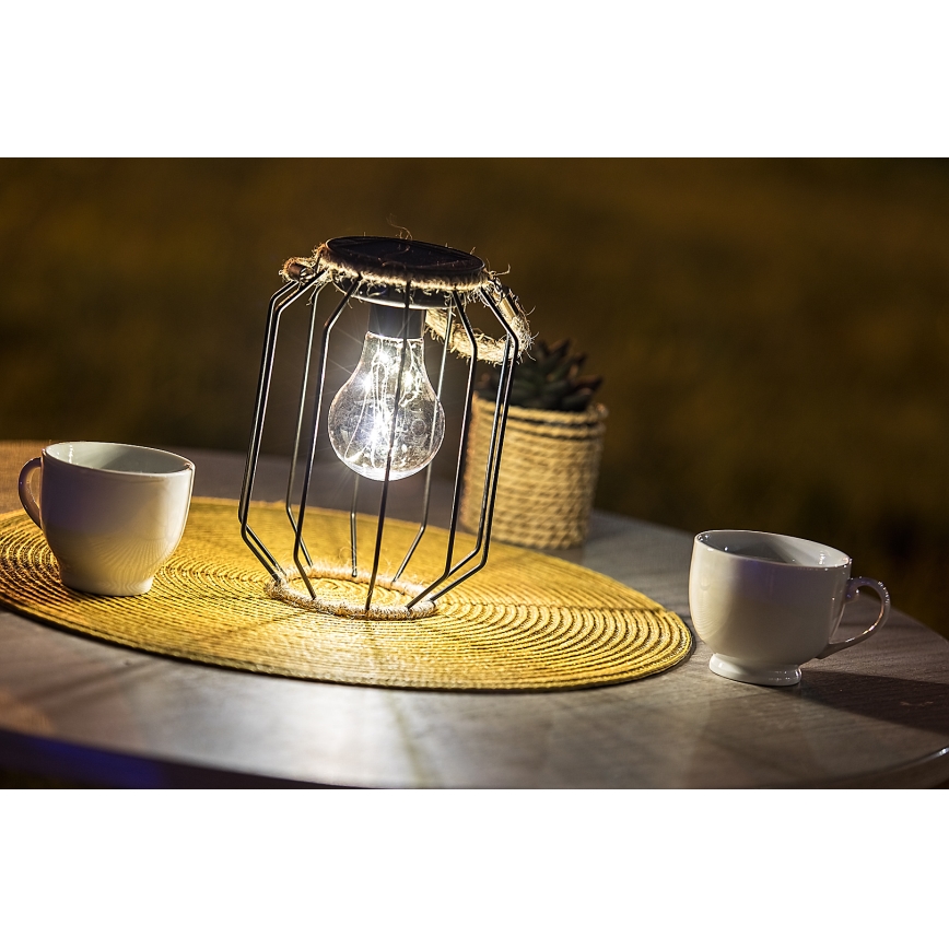 Rabalux - Luminária Solar LED LED/0,2W/1,2V IP44 600 mAh