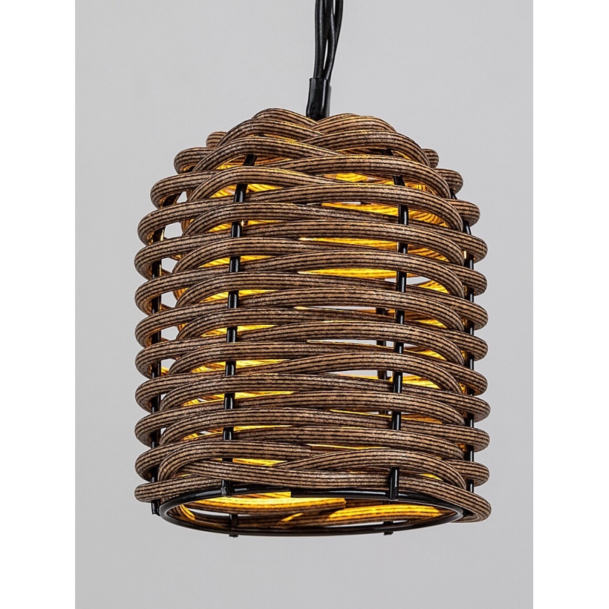 Rabalux - Fio de luz solar LED 10xLED/0,6W/1,2V 5 m IP44 600 mAh