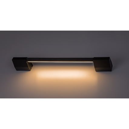 Rabalux - Aplique de parede exterior LED/8W/230V IP54 59,5 cm preto