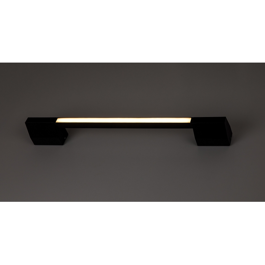 Rabalux - Aplique de parede exterior LED/8W/230V IP54 59,5 cm preto