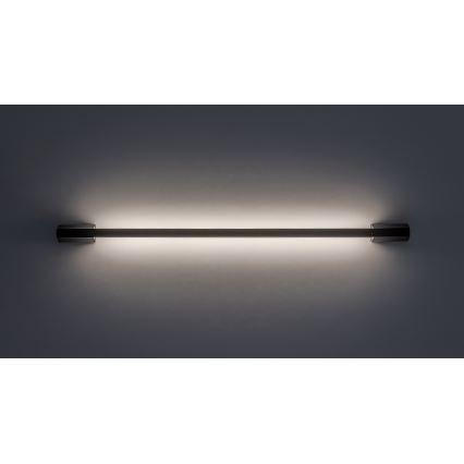 Rabalux - Aplique de parede exterior LED/8W/230V IP54 59,5 cm preto