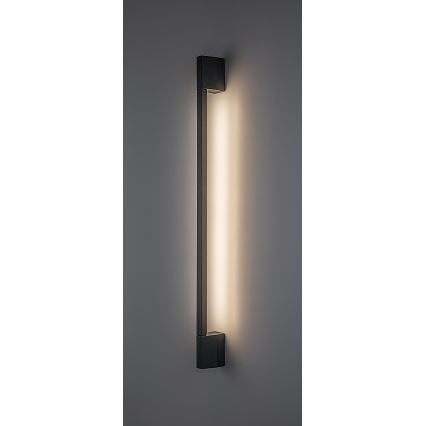 Rabalux - Aplique de parede exterior LED/8W/230V IP54 59,5 cm preto