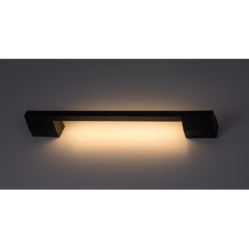 Rabalux - Aplique de parede exterior LED/8W/230V IP54 59,5 cm preto