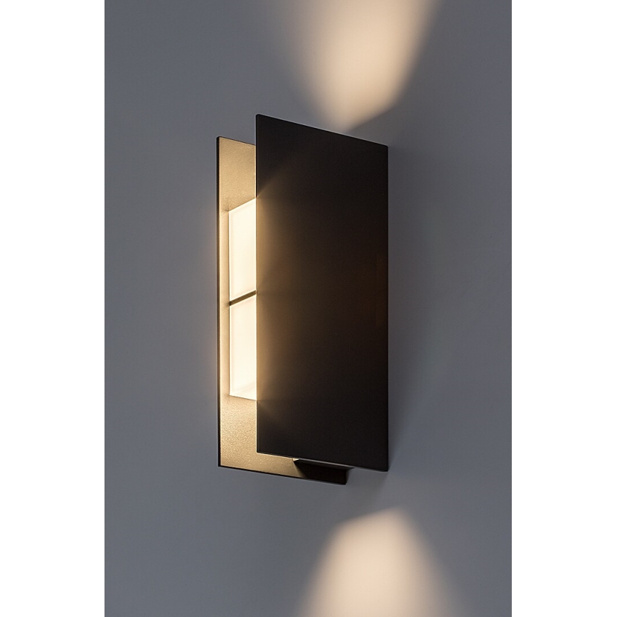 Rabalux - Arandela LED para exterior 13W/230V IP65 antracite