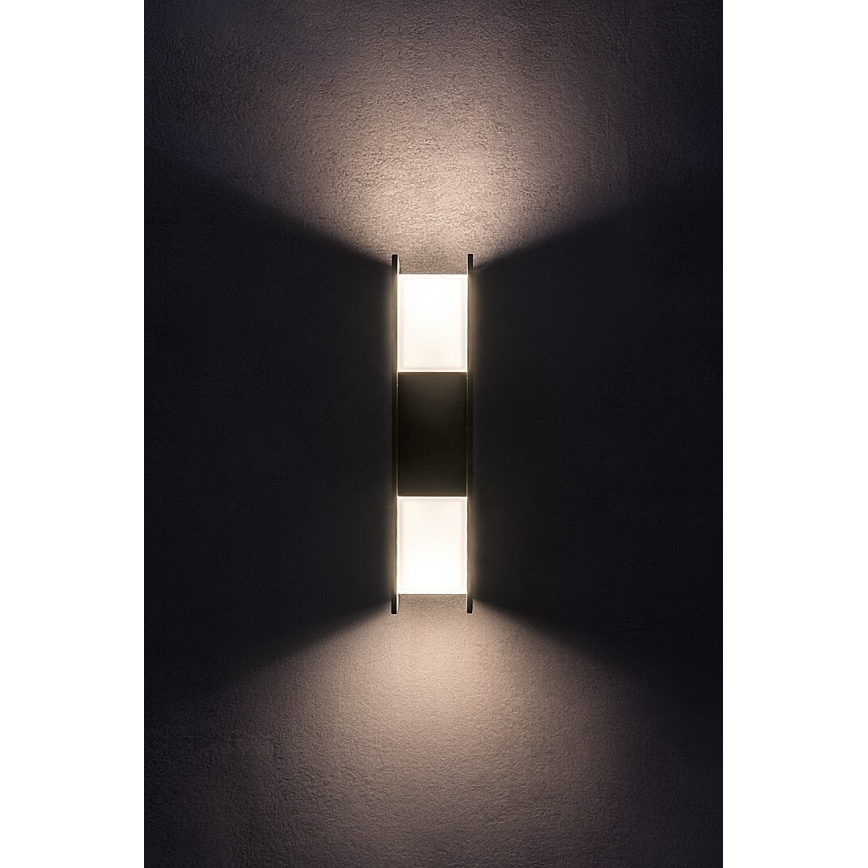 Rabalux - Arandela LED para exterior 13W/230V IP65 antracite
