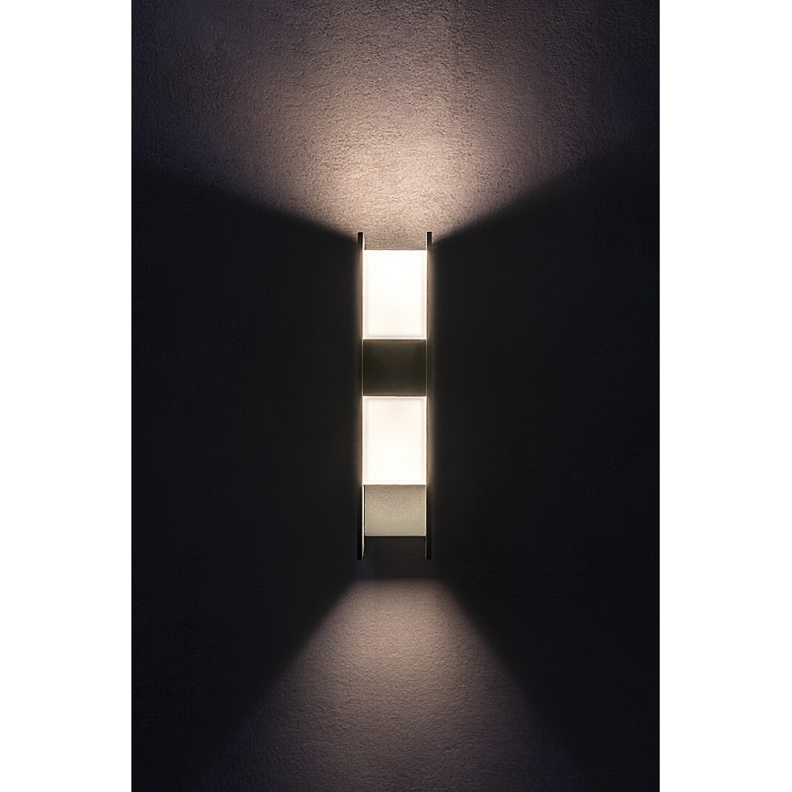 Rabalux - Arandela LED para exterior 13W/230V IP65 antracite