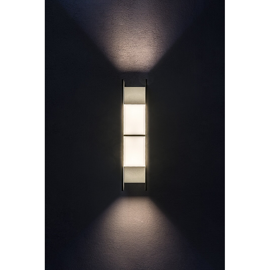 Rabalux - Arandela LED para exterior 13W/230V IP65 antracite