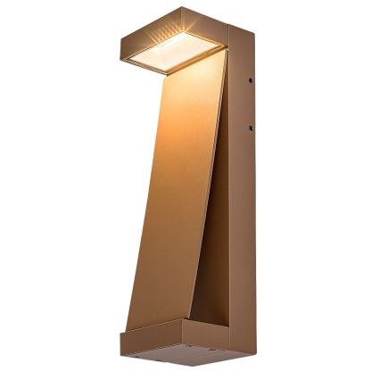 Rabalux - Aplique de parede LED para exterior LED/13W/230V IP65 castanho