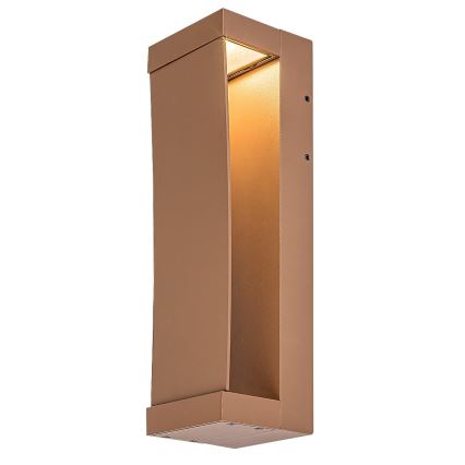 Rabalux - Aplique de parede LED para exterior LED/13W/230V IP65 castanho