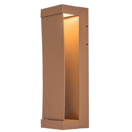 Rabalux - Aplique de parede LED para exterior LED/13W/230V IP65 castanho