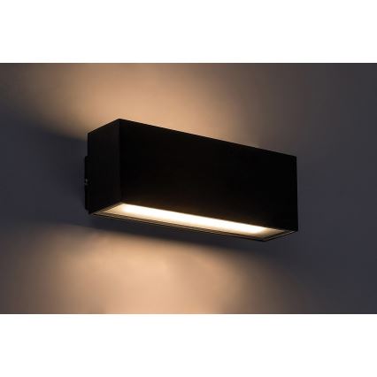 Rabalux - Iluminação de parede exterior LED LED/10W/230V IP54 preto