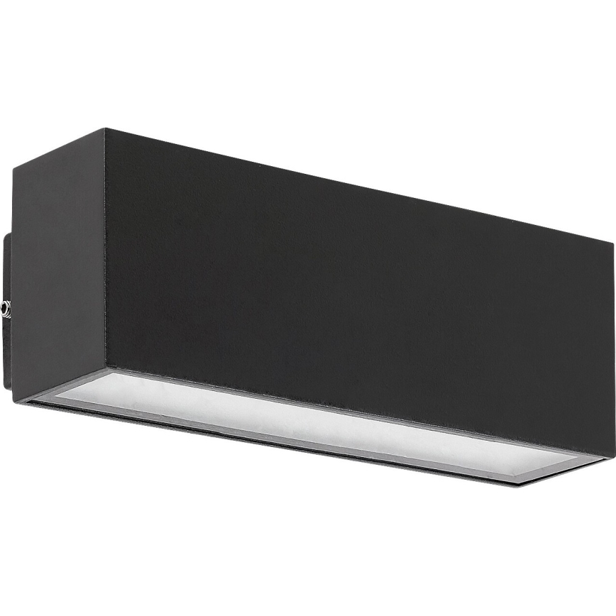 Rabalux - Iluminação de parede exterior LED LED/10W/230V IP54 preto