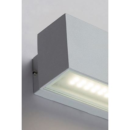 Rabalux - Iluminação de parede exterior LED LED/10W/230V IP54 branco