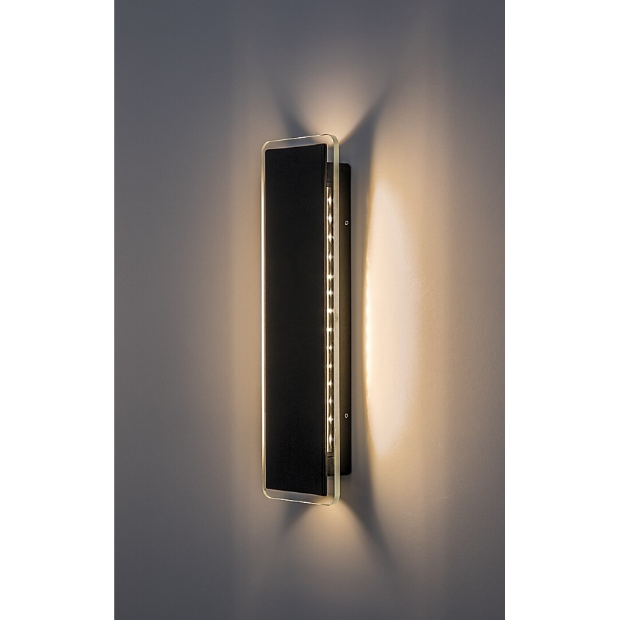 Rabalux - Aplique de parede LED para exterior LED/18W/230V IP54 preto