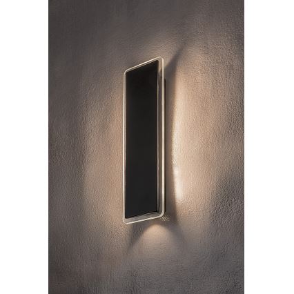 Rabalux - Aplique de parede LED para exterior LED/18W/230V IP54 preto