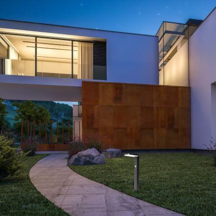 Rabalux - Lâmpada solar exterior LED regulável com sensor LED/4,4W/3,7V IP54 antracite 2200 mAh