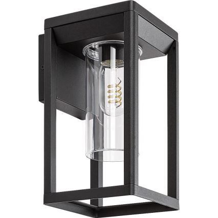 Rabalux - Iluminação de parede exterior 1xE27/15W/230V IP54 preto