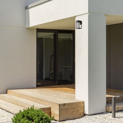 Rabalux - Iluminação de parede exterior 1xE27/15W/230V IP54 preto