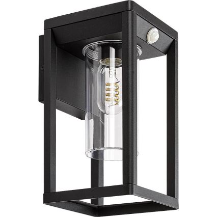 Rabalux - Iluminação de parede exterior 1xE27/15W/230V IP54 preto