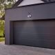 Rabalux - Iluminação LED Solar de parede flexível com sensor e painel exterior 2xLED/5W/3,7V IP54 preto