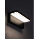 Rabalux - Iluminação de parede exterior LED LED/10W/230V IP54 preto