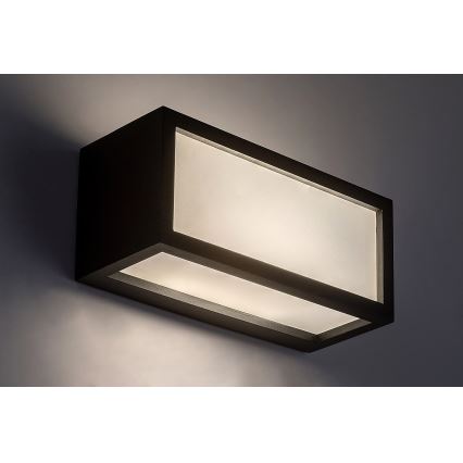 Rabalux - Aplique de parede LED para exterior LED/10W/230V IP54 preto