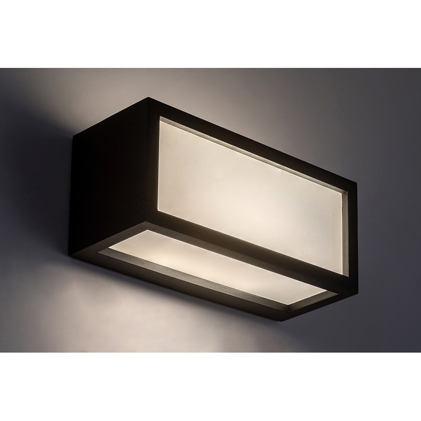 Rabalux - Aplique de parede LED para exterior LED/10W/230V IP54 preto