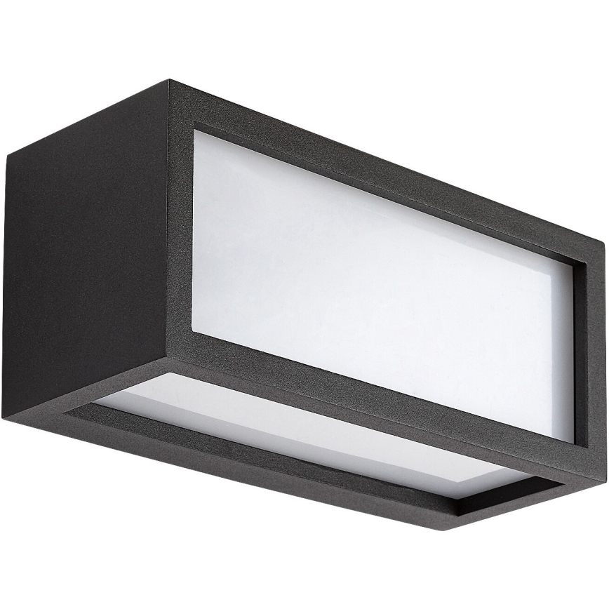 Rabalux - Aplique de parede LED para exterior LED/10W/230V IP54 preto