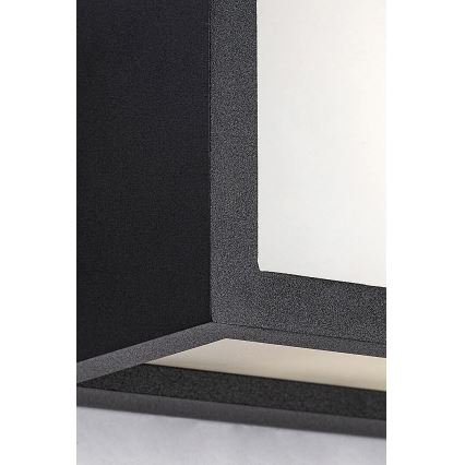 Rabalux - Aplique de parede LED para exterior LED/10W/230V IP54 preto