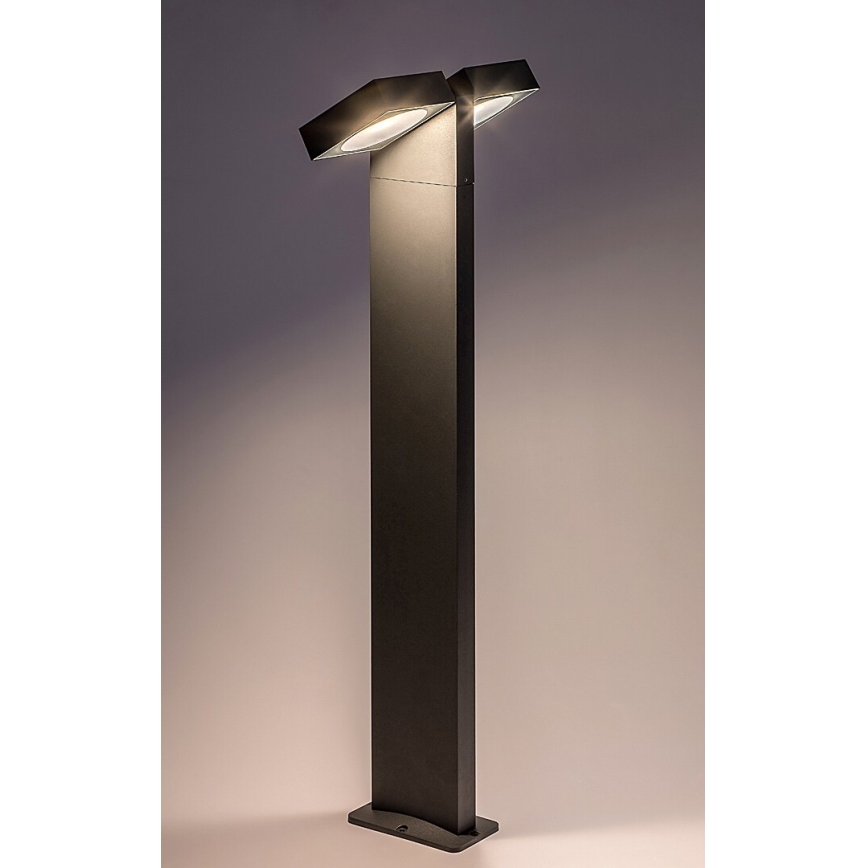 Rabalux - Candeeiro LED flexível para exterior 2xLED/7W/230V IP54 antracite