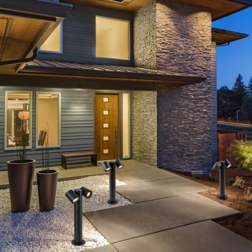 Rabalux - Candeeiro exterior 2xGU10/35W/230V IP44