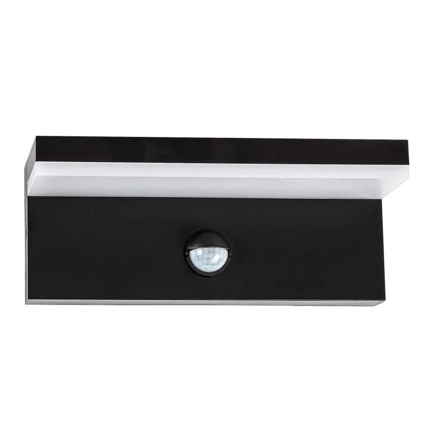 Rabalux - Iluminação de parede LED exterior com sensor LED/9W/230V 2700/4000/6500K IP54 preto