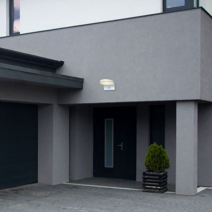 Rabalux - LED Iluminação de parede exterior com sensor LED/9W/230V 2700/4000/6500K IP54 branco