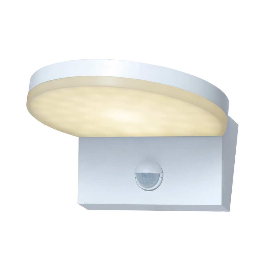 Rabalux - LED Iluminação de parede exterior com sensor LED/9W/230V 2700/4000/6500K IP54 branco