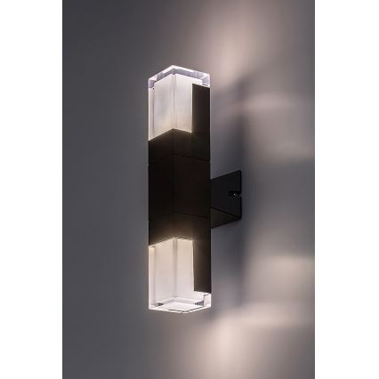 Rabalux - Luminária de parede LED para exterior LED/12W/230V 2700/4000/6000K IP54