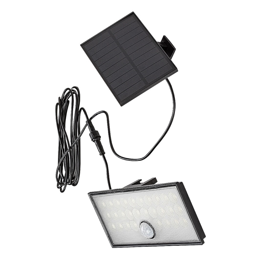 Rabalux - Refletor Solar LED com sensor LED/8W/3,7V 1800mAh IP65 + controlo remoto