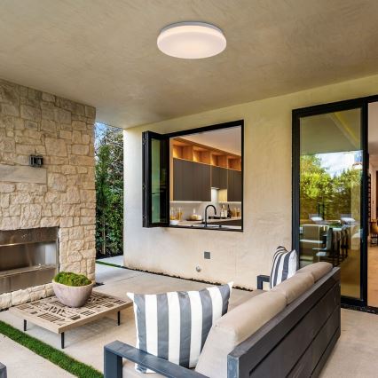 Rabalux - Luminária de teto para casa de banho LED/12W/230V 3000/4000/6000K IP44 Ø 24 cm