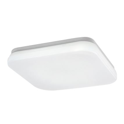 Rabalux - Plafon LED para casa de banho, 12W, 230V, 3000/4000/6000K, IP44, 24x24 cm