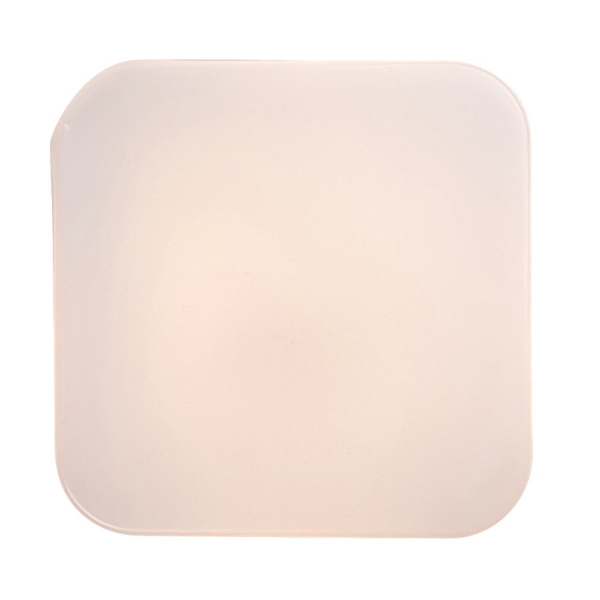 Rabalux - Plafon LED para casa de banho, 12W, 230V, 3000/4000/6000K, IP44, 24x24 cm