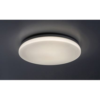 Rabalux - Candeeiro de tecto LED para casa de banho com sensor, 24W/230V, 4000K, IP44, Ø 35 cm