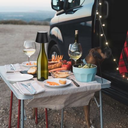 Rabalux - LED Regulação recarregável garrafa abajur LED/2W/5V IP44