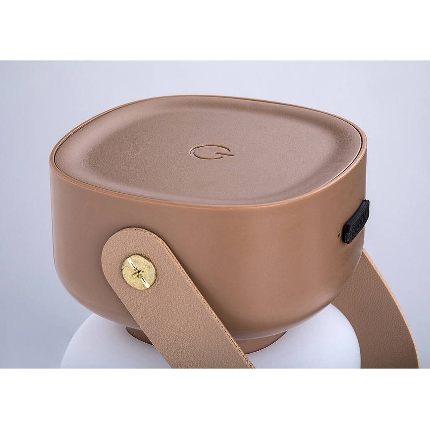 Rabalux - Candeeiro de mesa tátil LED para exterior com regulação LED/3W/5V IP44 castanho