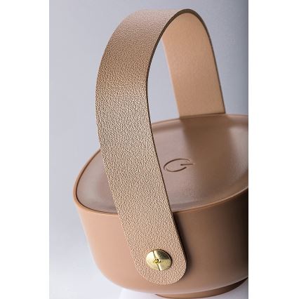 Rabalux - Candeeiro de mesa tátil LED para exterior com regulação LED/3W/5V IP44 castanho