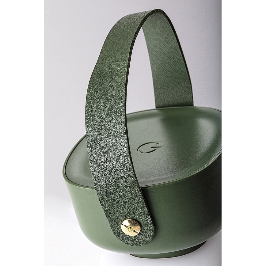 Rabalux - Candeeiro de mesa tátil LED para exterior com regulação LED/3W/5V IP44 verde