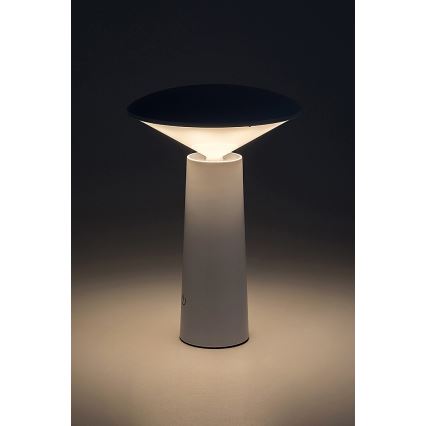 Rabalux - Candeeiro de mesa tátil LED com regulação POLPERRO LED/3W/3,7V 1200mAh branco