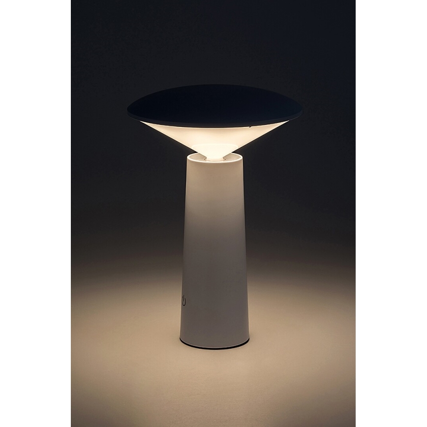Rabalux - Candeeiro de mesa tátil LED com regulação POLPERRO LED/3W/3,7V 1200mAh branco