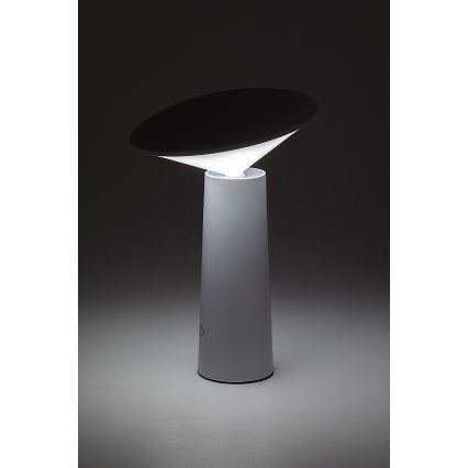 Rabalux - Candeeiro de mesa tátil LED com regulação POLPERRO LED/3W/3,7V 1200mAh branco