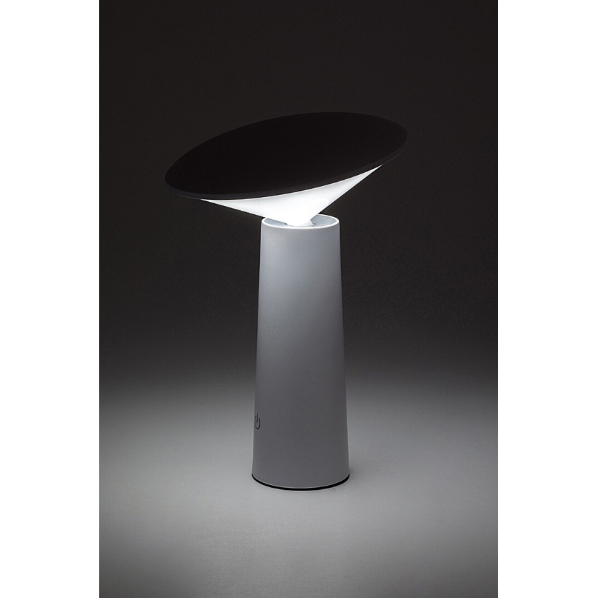 Rabalux - Candeeiro de mesa tátil LED com regulação POLPERRO LED/3W/3,7V 1200mAh branco